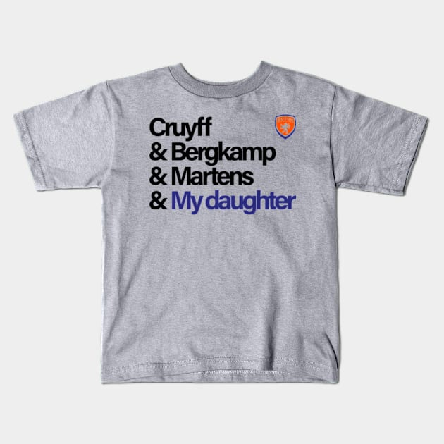 Dutch Legends - Girl Kids T-Shirt by DutchFC